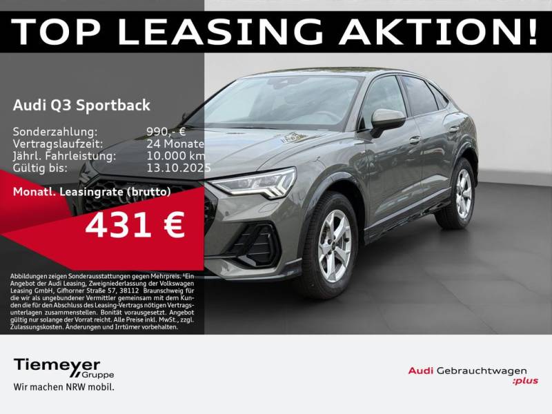 Audi Q3 Sportback 35 TFSI 2x S LINE LM20 AHK MATRIX K