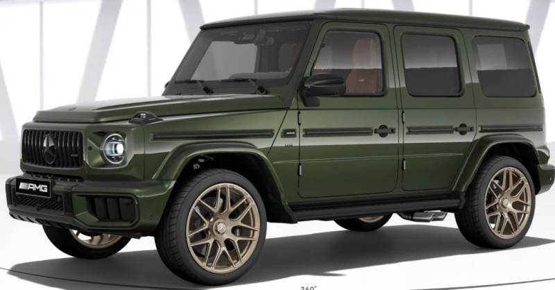 Mercedes-Benz G63 AMG / Oliv Green/ Brown / A22 / MY2026