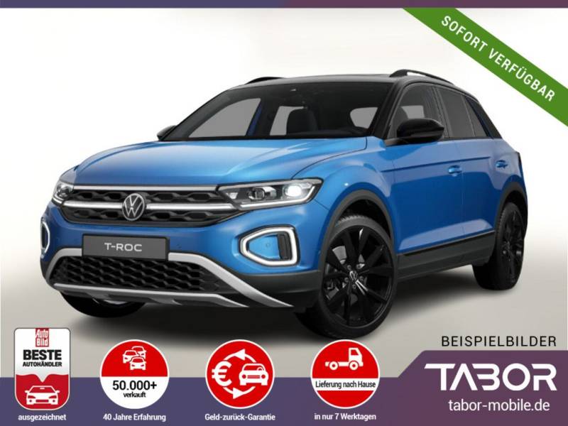 Volkswagen T-Roc 150 DSG Style Pano BlackP Matrix Nav 19Z