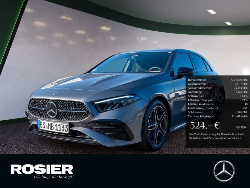 Mercedes-Benz A 180 Kompaktlimousine AMG Line Night AHK Distr