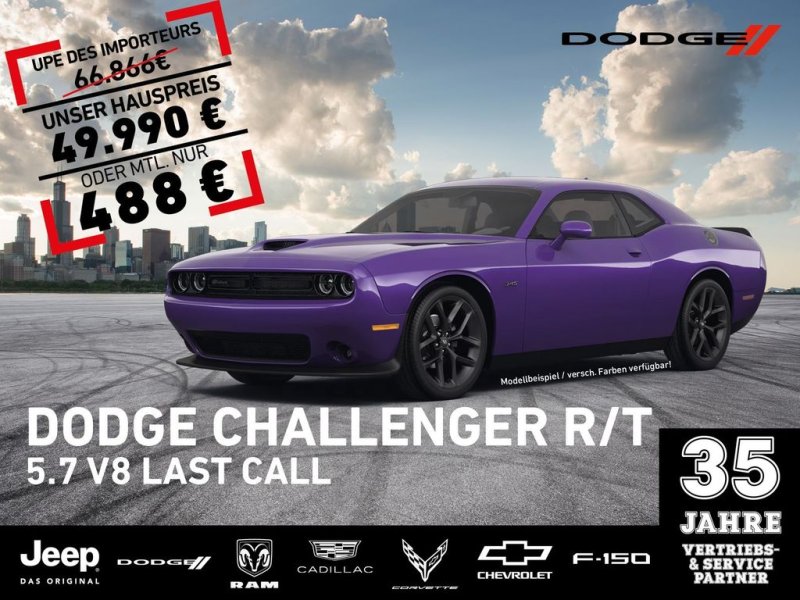 Dodge Challenger R/T Performance 5.7 V8 - Last Call
