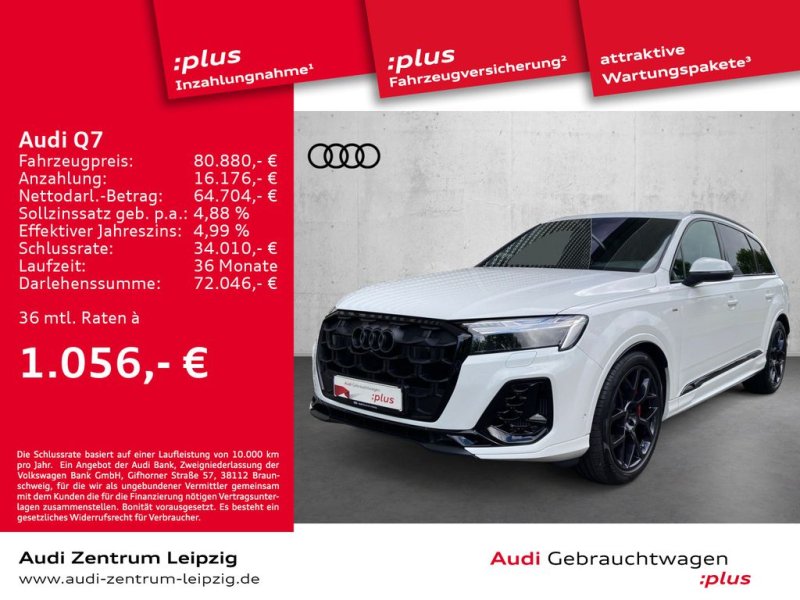 Audi Q7 55 TFSI quattro S line *HD-Matrix*BandO*Air*