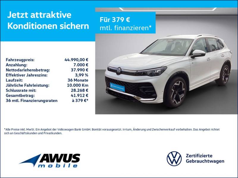 Volkswagen Tiguan 2.0TDI DSG R-Line AHK HUD AKTIVSITZE LED