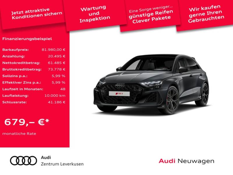 Audi RS 3 Sportback TFSI quattro PANO HUD SONOS ACC