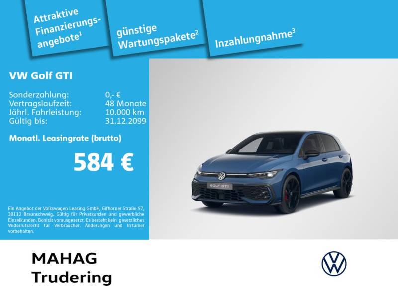 Volkswagen Golf VIII GTI 2.0 TSI BlackStyle Navi IQ.LIGHT A