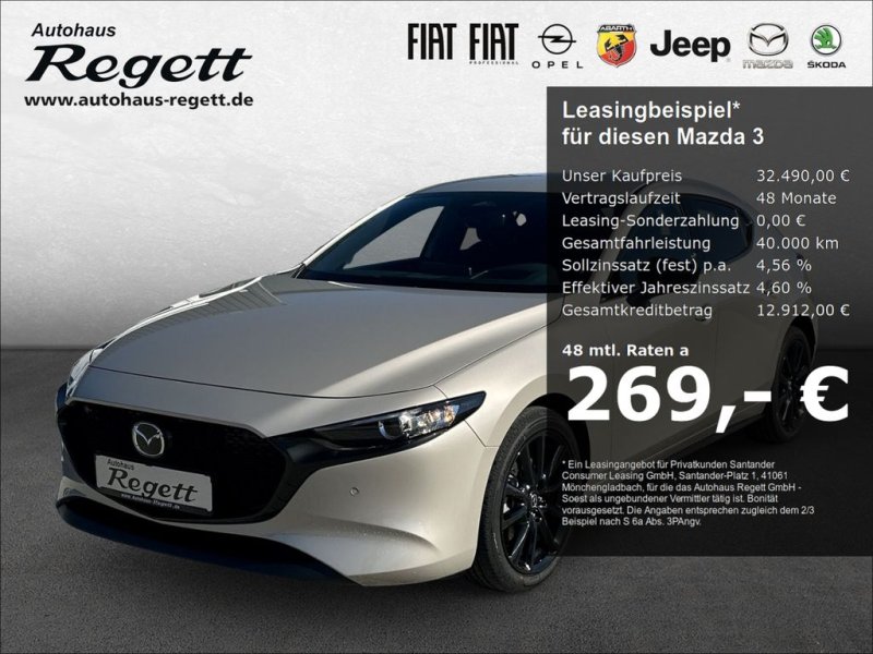 Mazda 3 Homura SKYACTIV-X M-Hybrid EU6e HUD Navi LED A