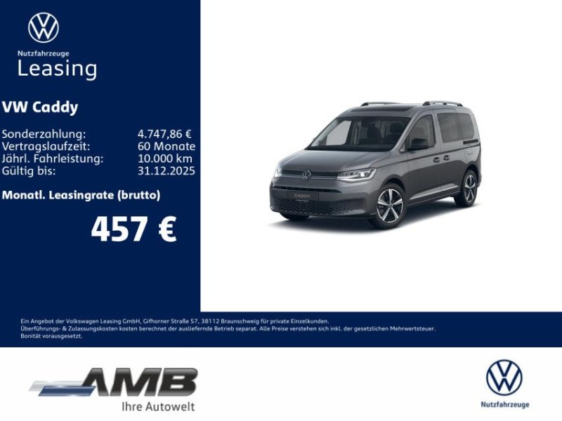 Volkswagen Caddy Style 2.0 TDI DSG/LED/Nav/Standh/Pano/5J.G