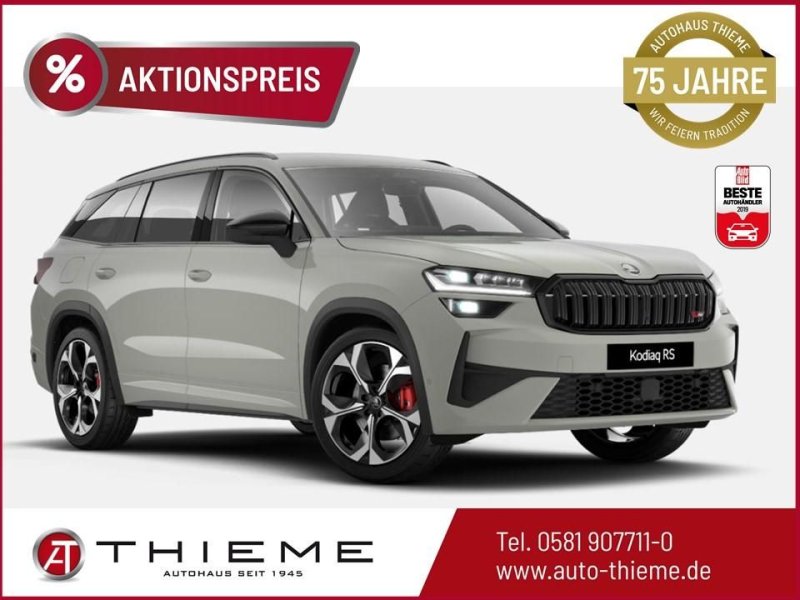 Skoda Kodiaq RS 265PS TSI DSG 4x4 - Navi/Matrix/360...