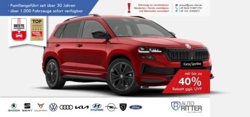 Skoda Karoq Sportline ACC-AHK-RFK-LED-Carplay-Klima...