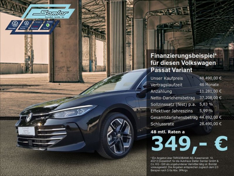 Volkswagen Passat Variant 1.5 TSI eHybrid Elegance NAVI IQ