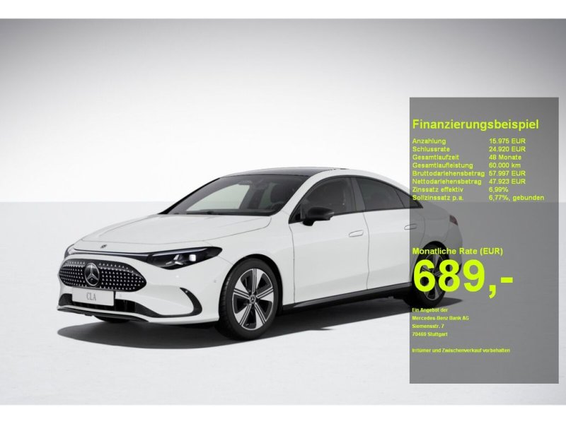 Mercedes-Benz CLA 350 4M mit EQ Technologie #PREMIUM #KEYLESS