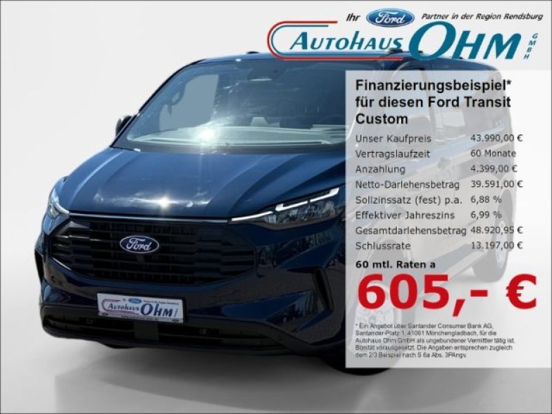 Ford Transit Custom 320 L1 Trend 2.0 EcoBlue - AHK - 