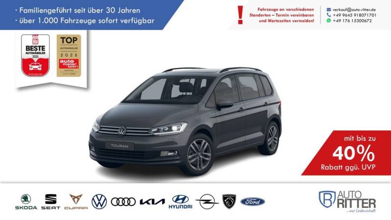 Volkswagen Touran Prime ACC-Stand-Hzg-AHK-RFK-LED-Navi-M...