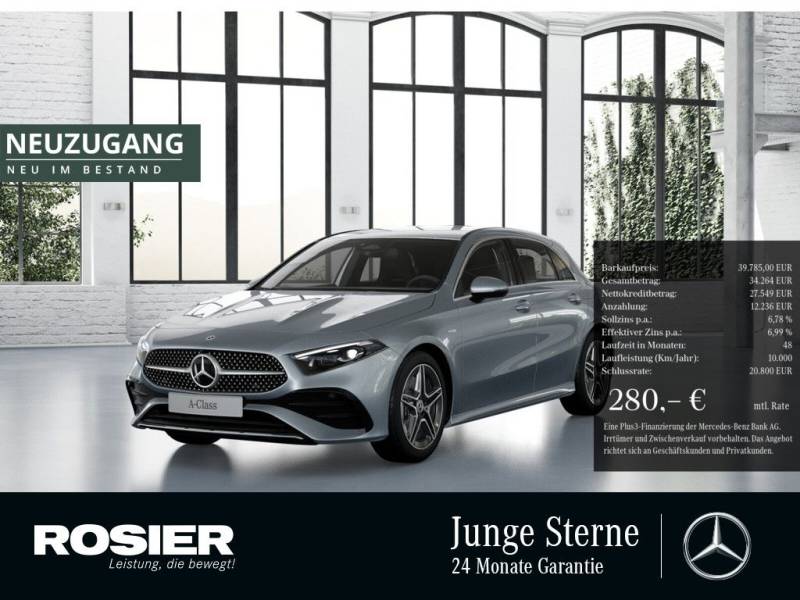 Mercedes-Benz A 250 e AMG Sport Advanced 122KM! Standhz. LED N