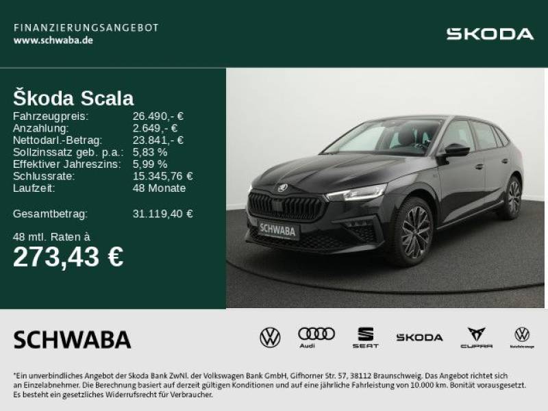 Skoda Scala Selection 1.5 TSI DSG LED*NAV*AHK*ACC*17"