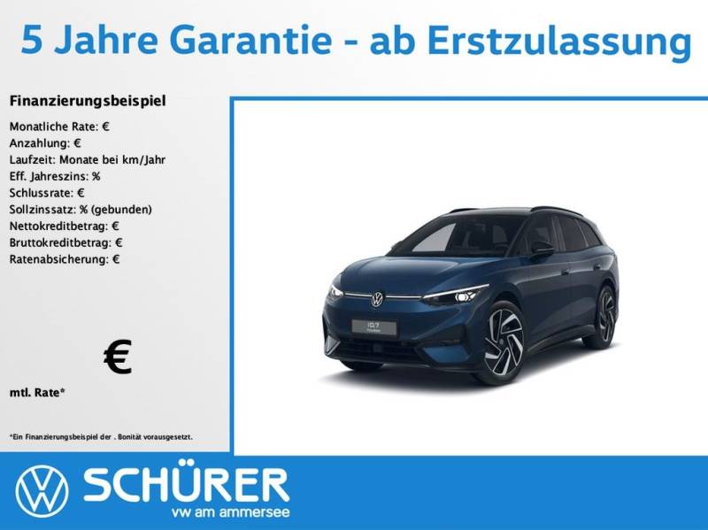Volkswagen ID.7 Tourer Pro S Black Style AHK Wärmepump 360°