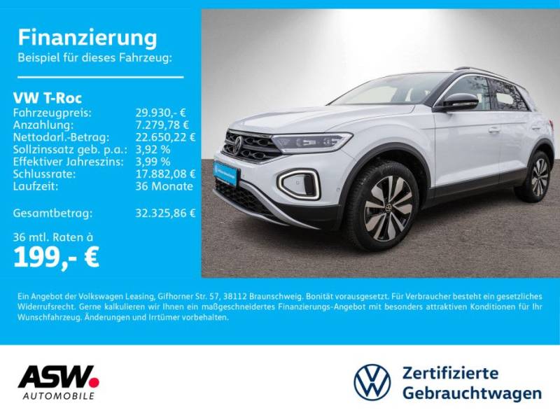Volkswagen T-ROC Goal 2,0 TDI DSG LED NAVI AHK RFK PDC SHZ