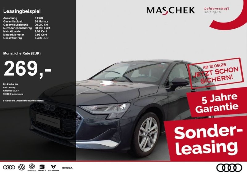 Audi A3 Sportback Advanced 35 TFSI S tronic MMI+ Rear