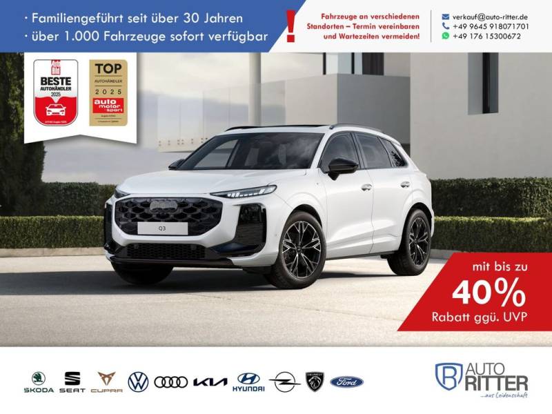 Audi Q3 S Line ACC-AHK-RFK-PANO-LED-Navi-360°-Carp...