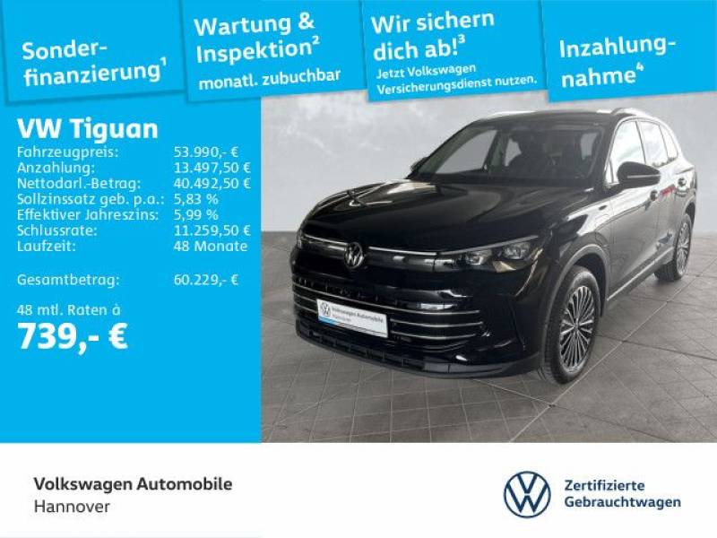 Volkswagen Tiguan Elegance 1.5 TSI DSG eHybrid Navi AHK DCC