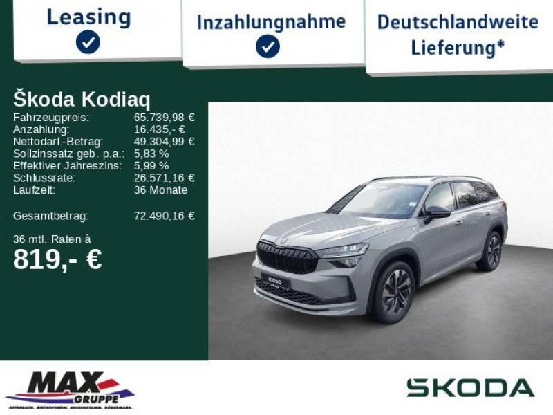 Skoda Kodiaq 2.0TDI 142kW 4x4 Sportline STHZG+PANO+HUD