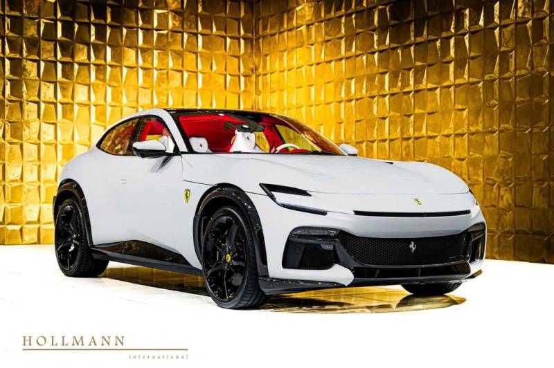 Ferrari Purosangue + LEATHER RED + CARBON + PANORAMA