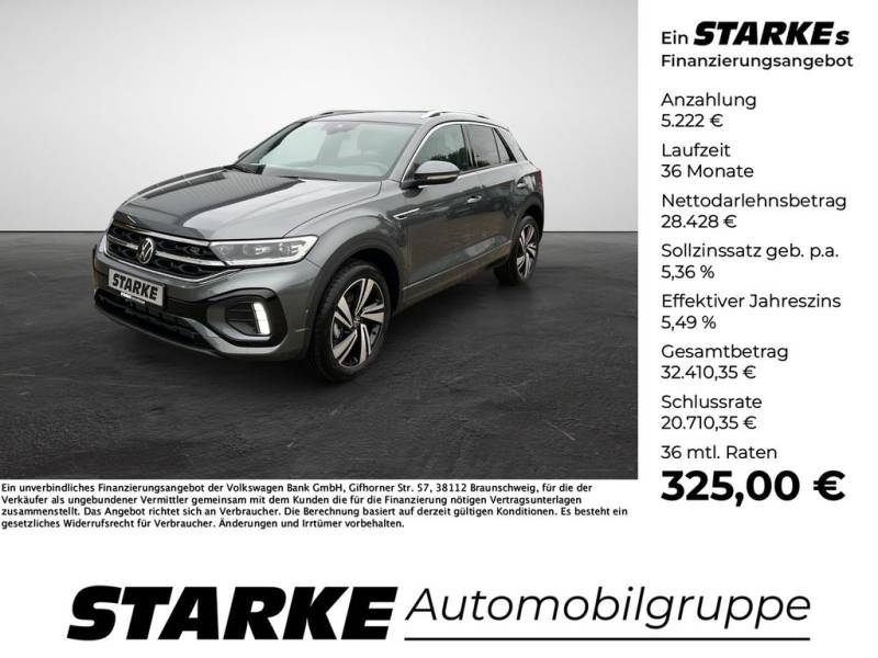 Volkswagen T-Roc 1.5 TSI DSG R-Line AHK Navi LED Kamera PD