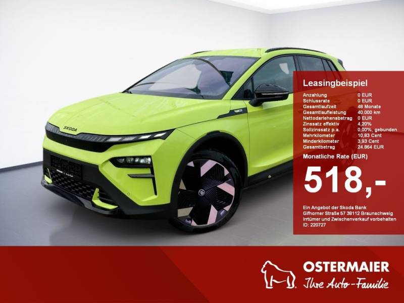 Skoda Elroq RS 4x4 MATRIX.WärmeP.Maxx.MASSAGE.HUD.AHK.