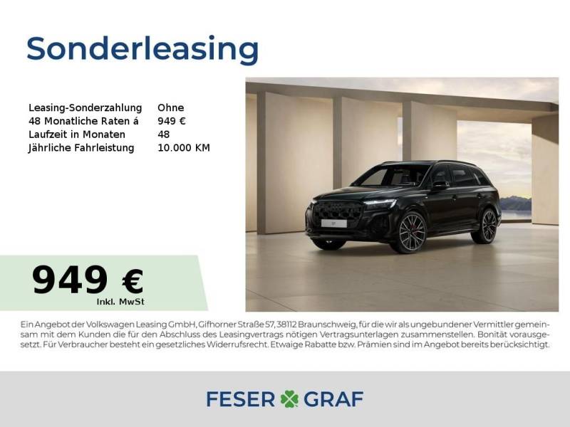 Audi Q7 SUV TDI S line business verfügbar ab 10.2025