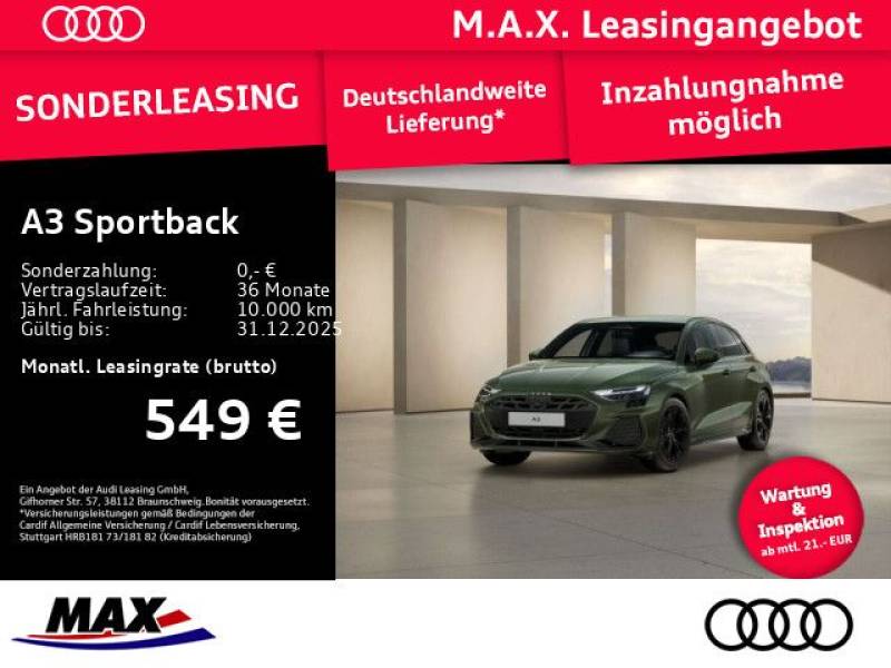 Audi A3 Sportback S line TFSI LED+RÜCKFAHRKAMERA+SPOR