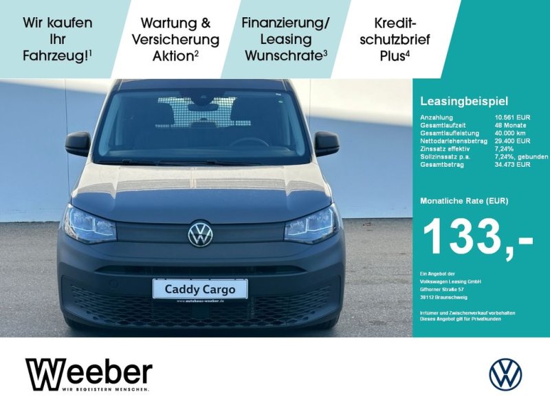 Volkswagen Caddy Cargo Basis KLIMA*TEMPOMAT*TRENNWAND PDC K