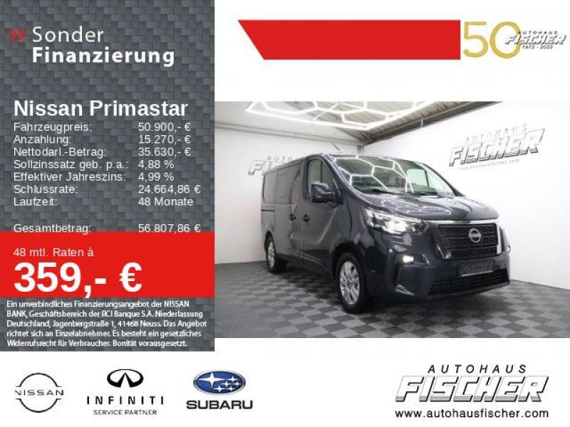 Nissan Primastar Kombi Tekna L1H1 Automatik 9-Gang LED