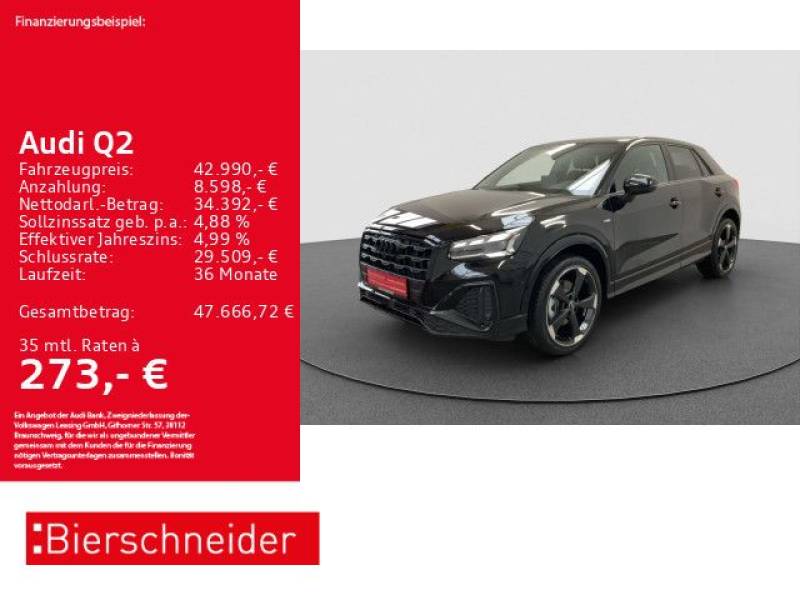 Audi Q2 35 TFSI 2x S-Line AHK MATRIX PANO SONOS STHZ