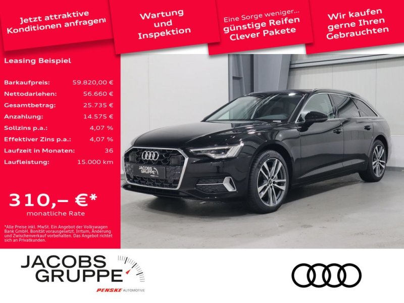Audi A6 Avant advanced 40 TDI AHK/19"/Kamera/Leder/Ma