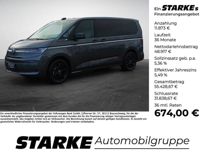 Volkswagen T7 Multivan 2.0 TDI DSG Style lang AHK Navi LED