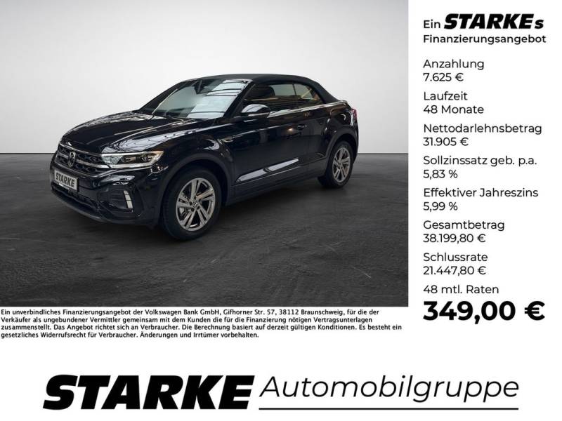 Volkswagen T-Roc Cabriolet 1.5 TSI DSG R-Line AHK LED Kame