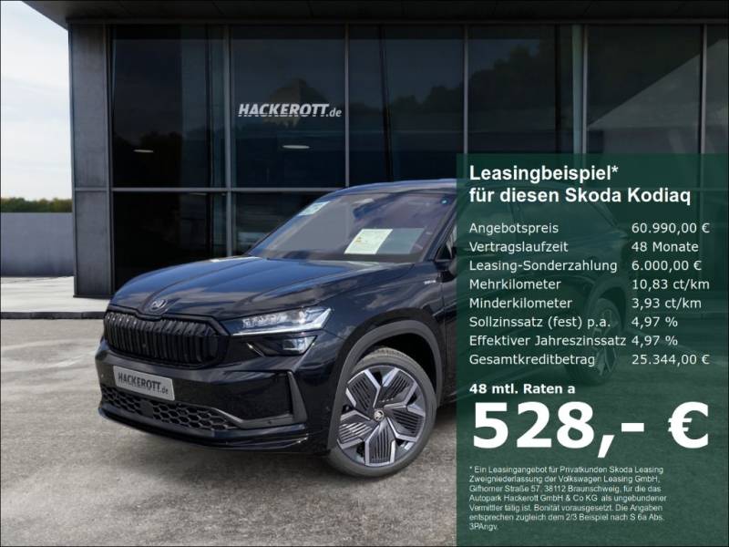 Skoda Kodiaq Sportline 2.0 TDI DSG 4x4 AHK Navi ACC
