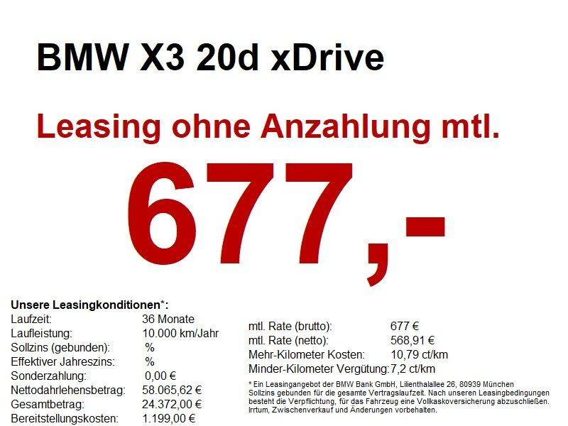BMW X3 20d xDrive