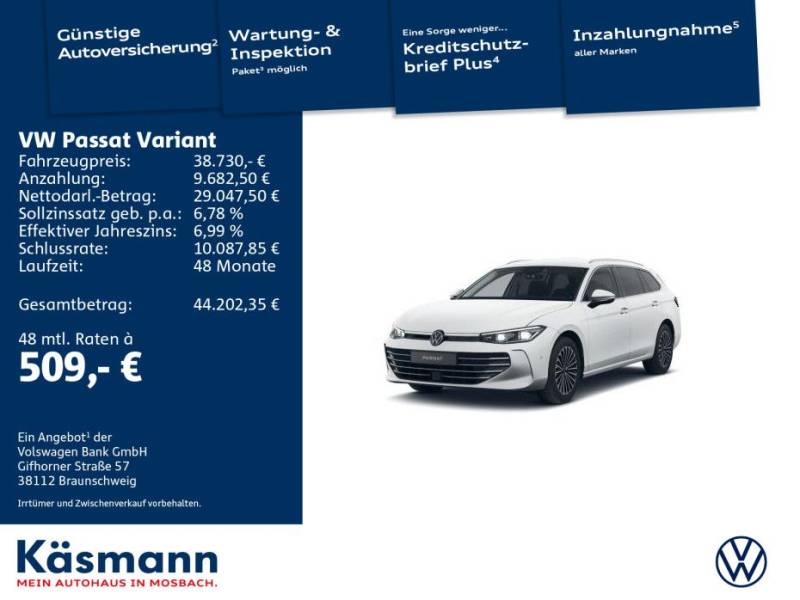 Volkswagen Passat Variant Elegance 2.0TDI MATRIX NAV ACC PD