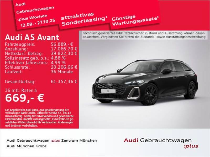 Audi A5 Avant TFSI qu. S tronic S line Edition One AH