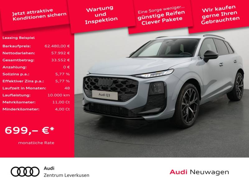 Audi Q3 S tronic S line SONOS AHK NAV PANO MATRIX HUD