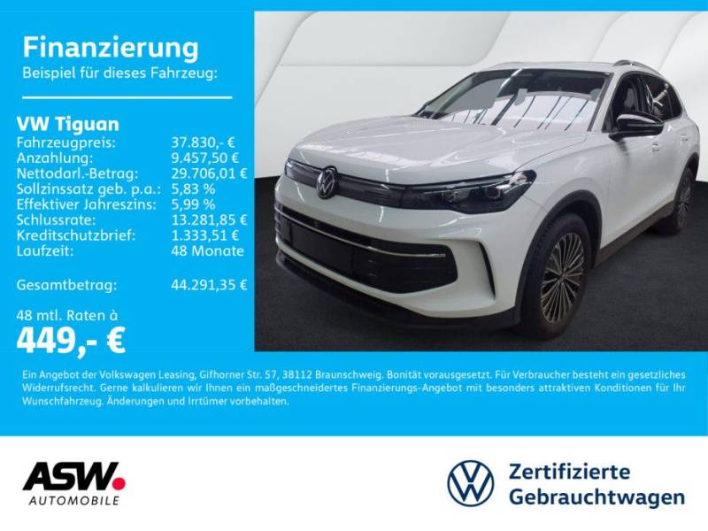 Volkswagen Tiguan Goal 2.0TDI DSG LED NAVI ACC 360° RFK AHK
