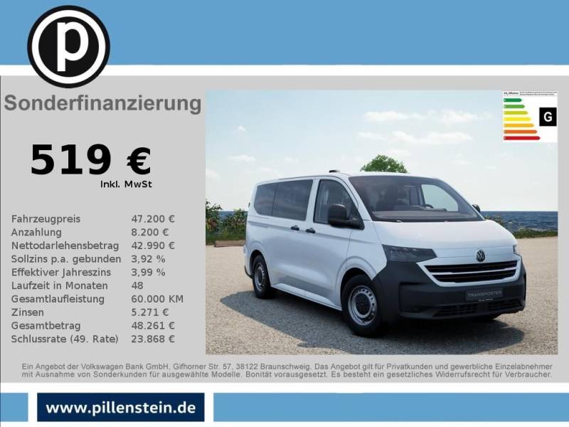 Volkswagen T7 Kombi Kombi 9-SITZER KAMERA PDC HECKTÜREN