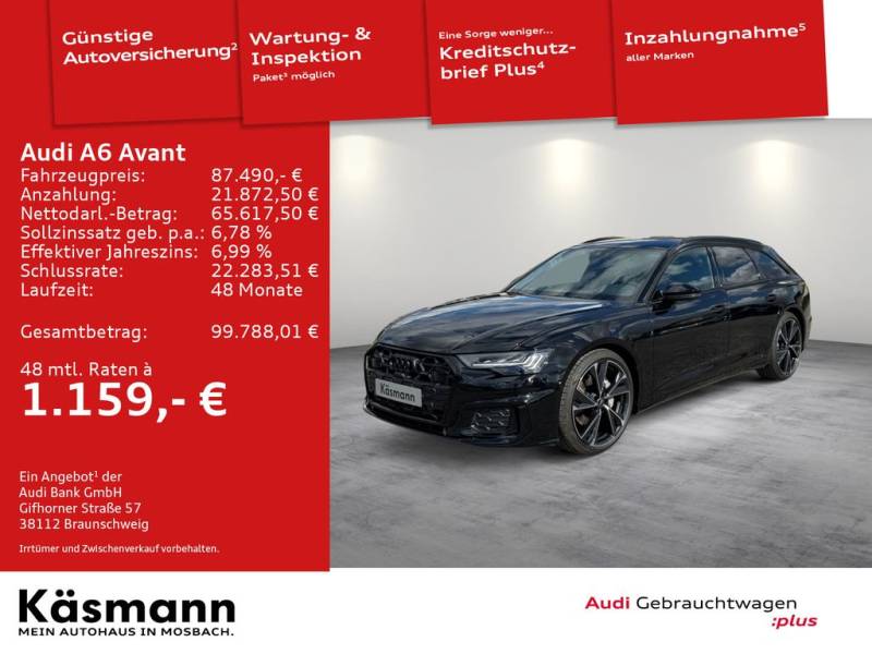 Audi A6 Avant S line 50TDI quattro HD MATRIX LUFT AHK