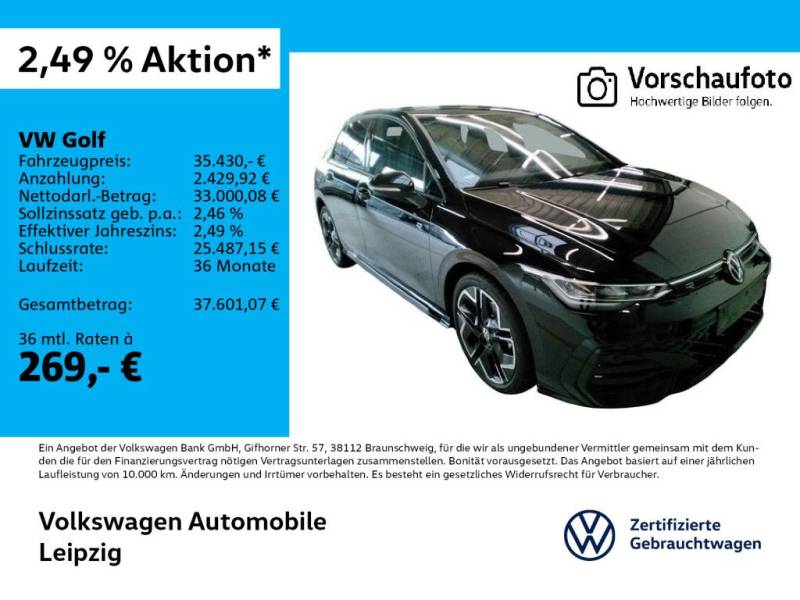 Volkswagen Golf VIII 1.5 eTSI R-Line *Pano*DSG*Navi*PDC