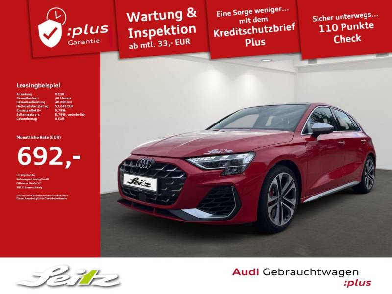 Audi S3 Sportback 2.0 TFSI quattro *PANO*SONOS*LED*NA