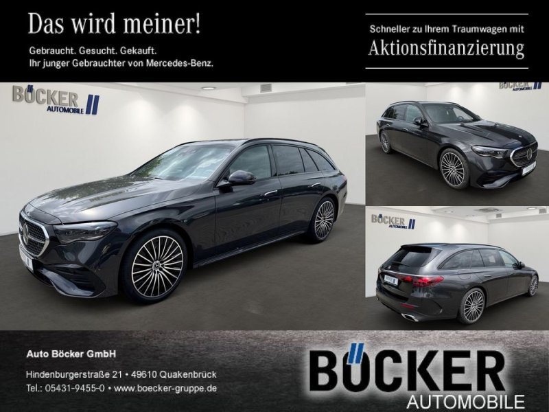 Mercedes-Benz E 220dT AMG-Line 360° DIGI LIGHT AHK PANO LEDER