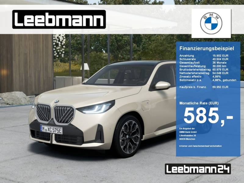 BMW X3 30e xDrive M-Sportpaket AHK/Panorama/HUD/HK