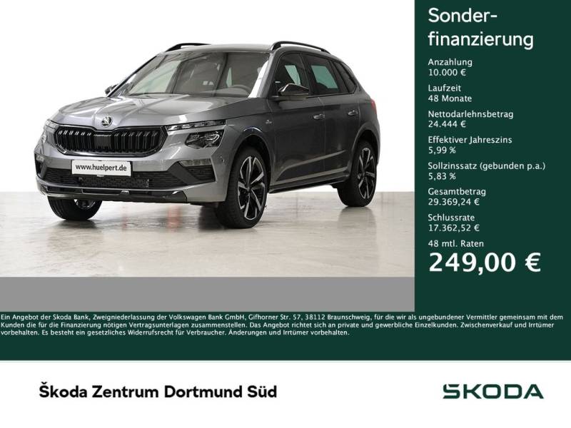 Skoda Kamiq 1.5TSI DSG Monte Carlo AHK PANO ACC RFK SH