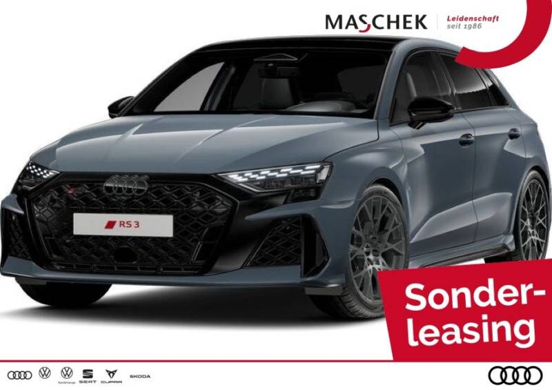 Audi RS3 Sportback Pano DachSpoiler AdaptFwk 280 Cam